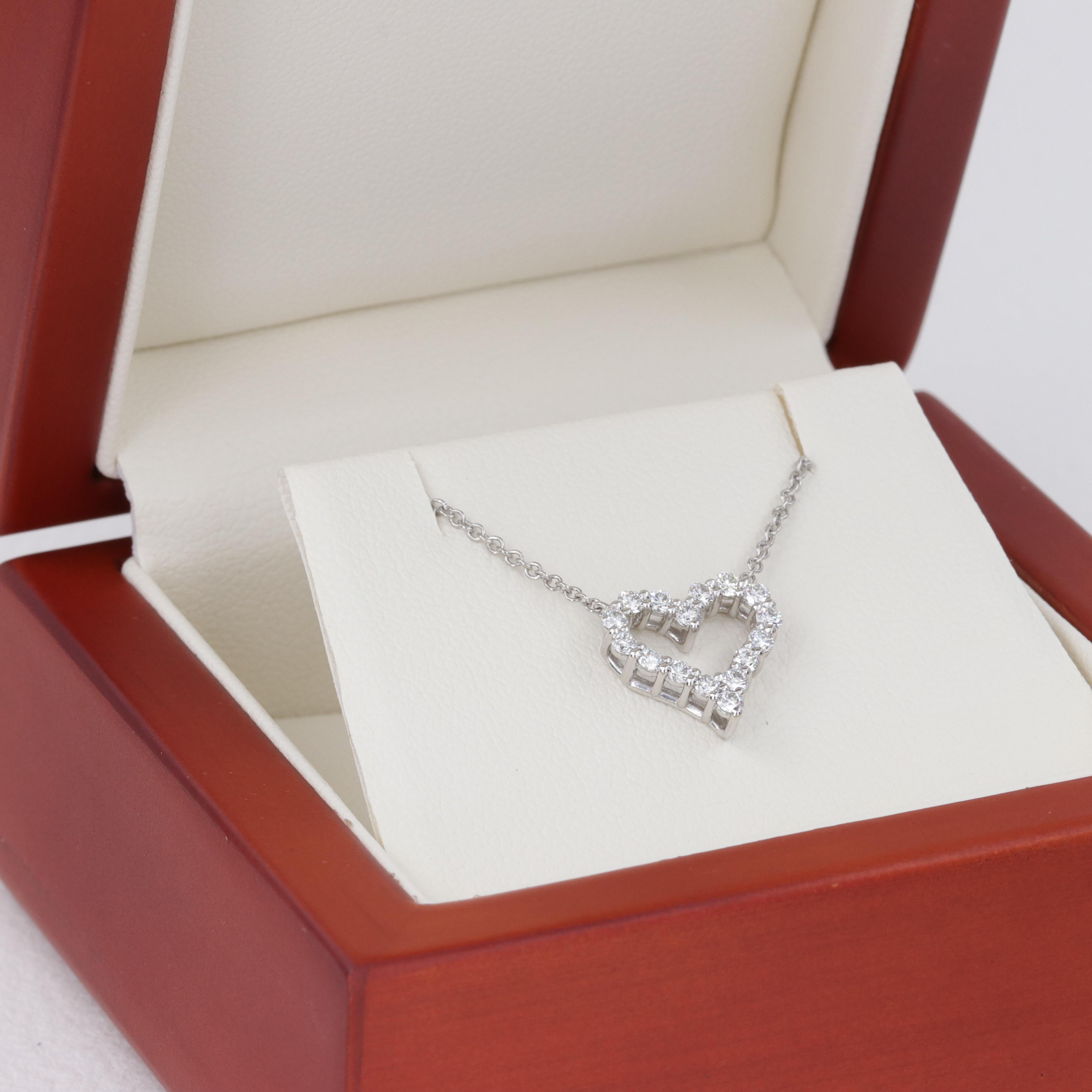 tiffany diamond heart