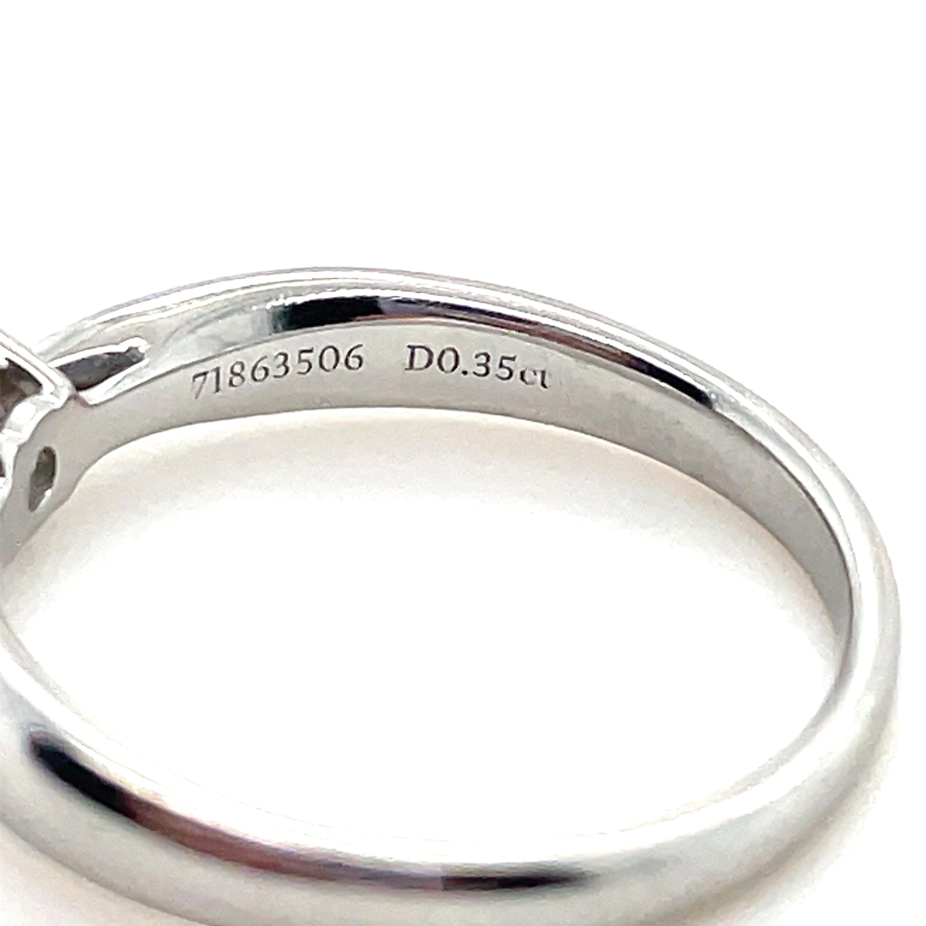 Tiffany & Co., Platinum and Diamond Ring 1