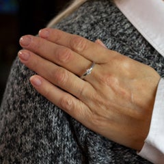 Tiffany & Co. Platinum and Diamond Ring