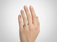 Tiffany & Co Platinum Anniversary Wedding Band with 0.45 Cts in Diamonds