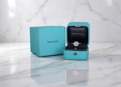 Tiffany & Co. Platinum Bezel Set 2.31 Carat Diamond Solitaire Engagement Ring