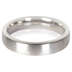 Tiffany & Co. Platinum Brushed Finish 5mm Tiffany Forever Wedding Band