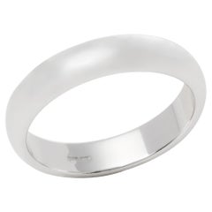 Retro Tiffany & Co. Platinum Court Wedding Ring
