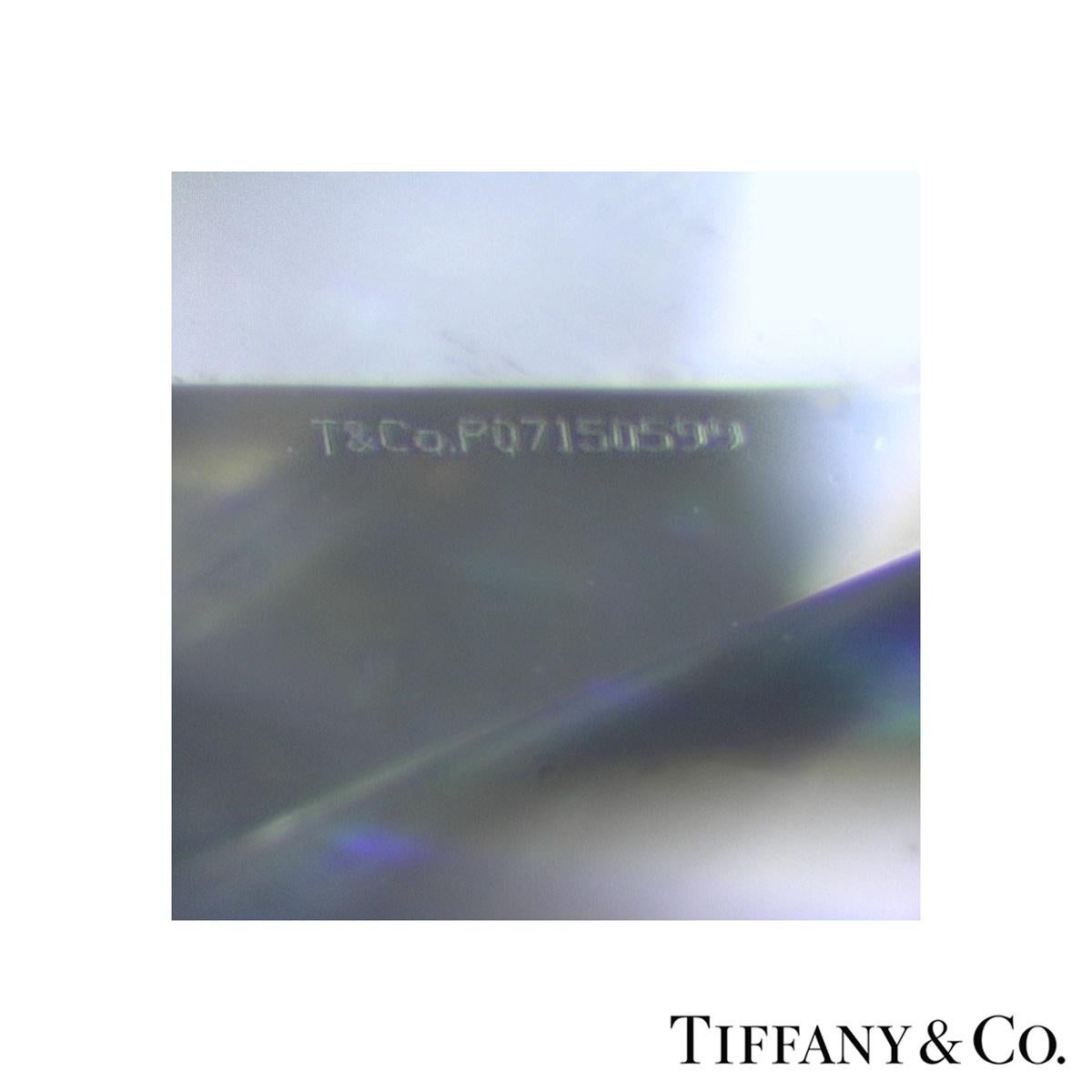 Tiffany & Co. Bague Soleste en platine avec diamant taille coussin de 1,55 carat G/VS1 en vente 1