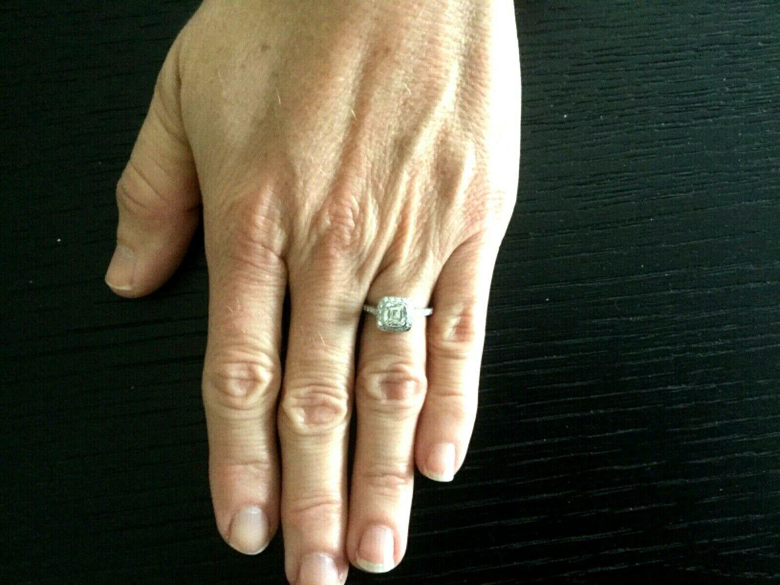 Tiffany & Co. Platinum Diamond 1.02 Carat Legacy Engagement Ring G VS1 2