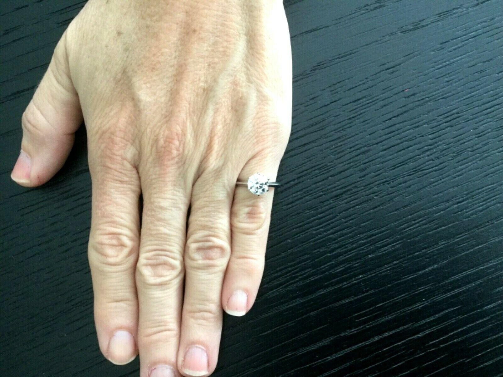 Tiffany & Co. Platinum Diamond 1.71 Carat Round Engagement Ring I VS1 Triple Exc 1