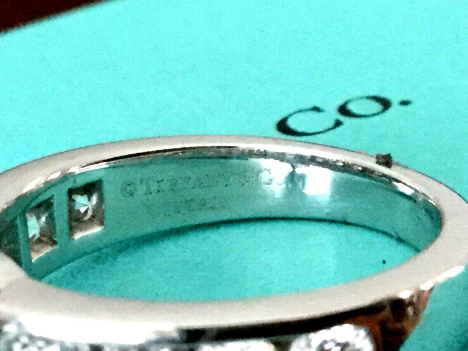 Tiffany & Co. Platinum Diamond 2.14 Carat Round Engagement Ring E VS1 2