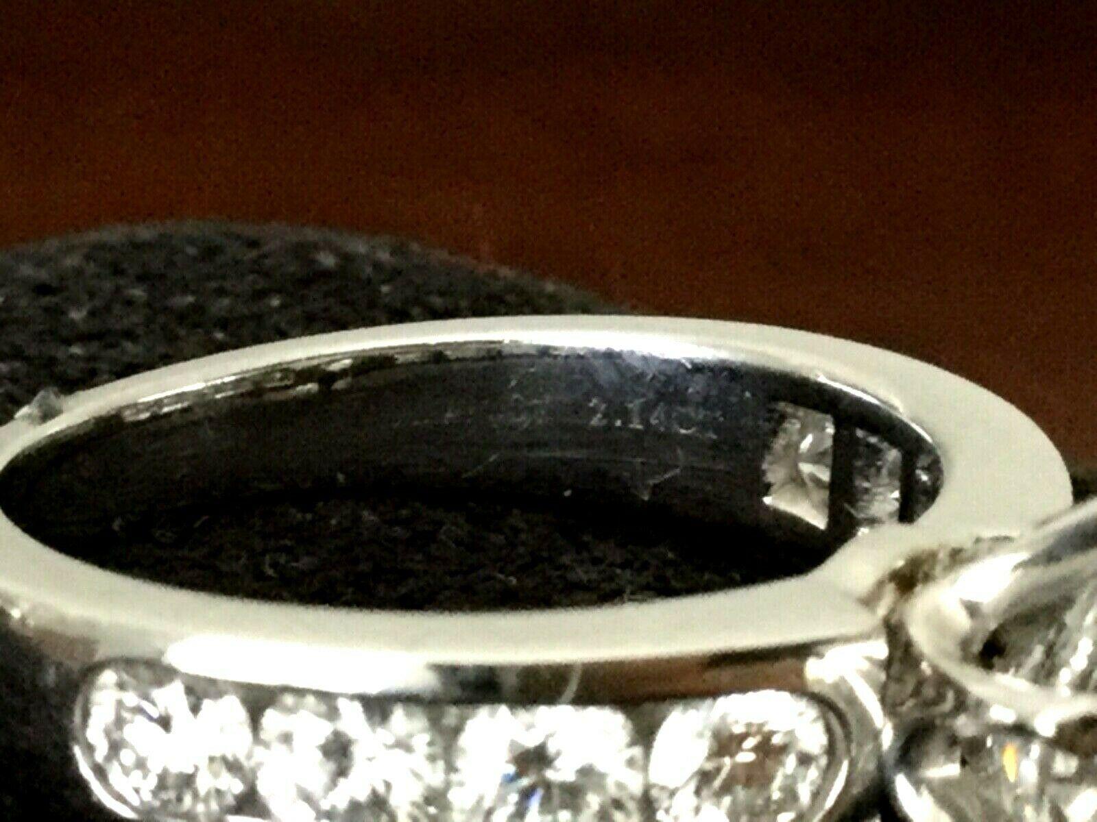 Tiffany & Co. Platinum Diamond 2.14 Carat Round Engagement Ring E VS1 3