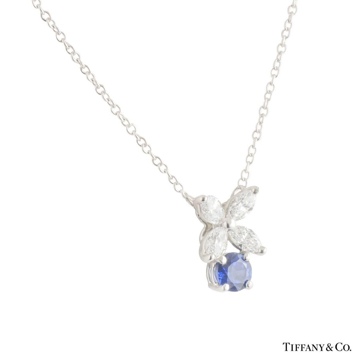 tiffany sapphire necklace