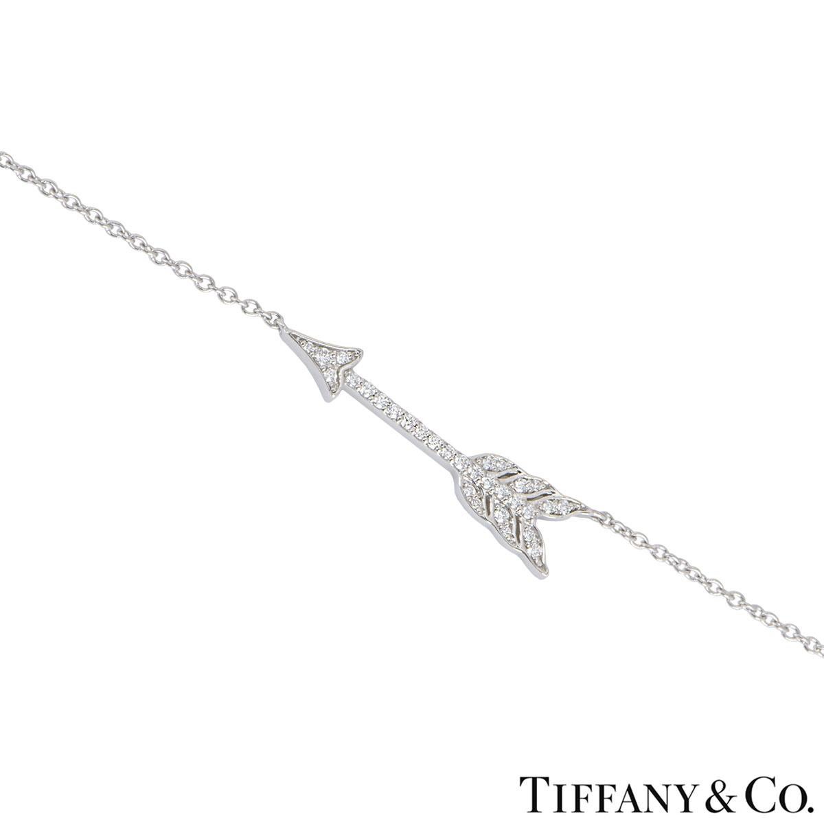 tiffany and co arrow necklace