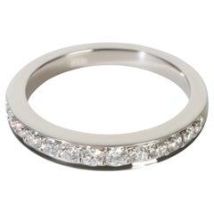 Tiffany & Co. Platinum Diamond Band