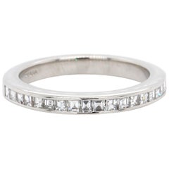 Tiffany & Co. Platinum Diamond Band