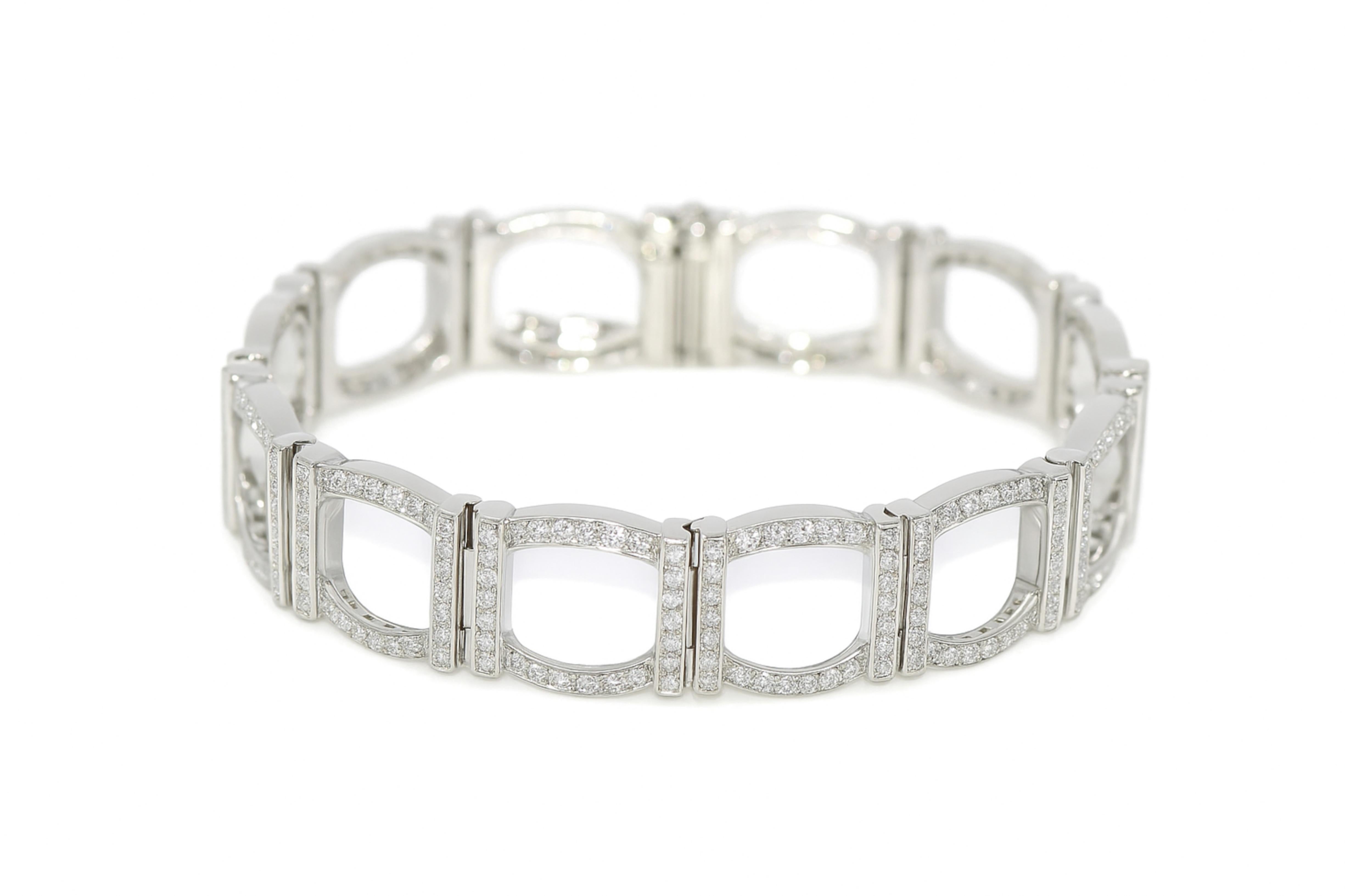 Tiffany & Co. Pulsera de diamantes en platino Contemporáneo en venta