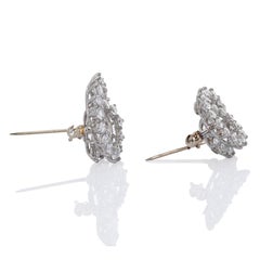 Tiffany & Co. Platinum Diamond Brooch Set