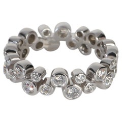Tiffany & Co. Platinum Diamond Bubbles Band