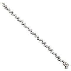 Tiffany & Co. Platinum Diamond Bubbles Bracelet