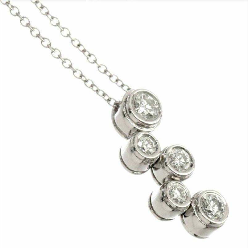 TIFFANY & Co. Platinum Diamond Bubbles Pendant Necklace

Metal: Platinum
Chain: 16