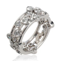 Tiffany & Co. Platinum Diamond Bubbles Ring