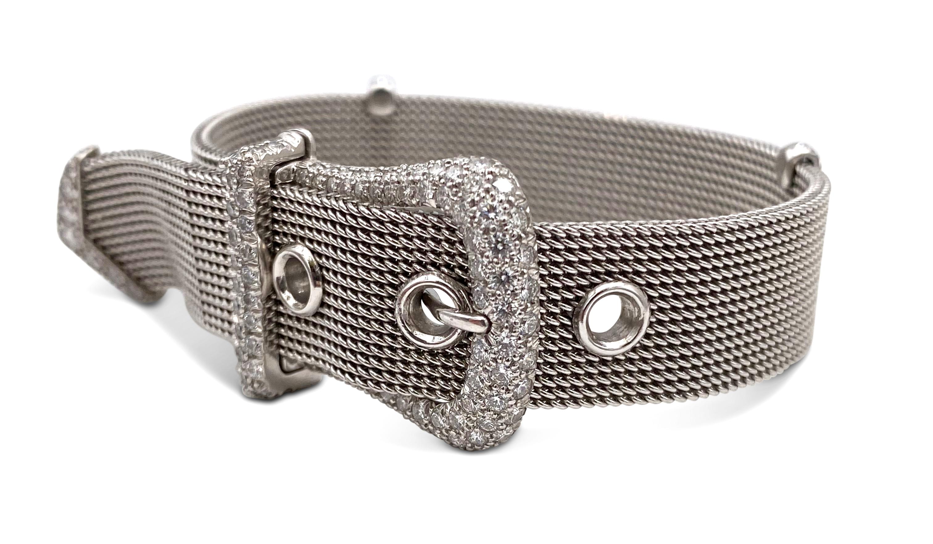 tiffany platinum bracelet