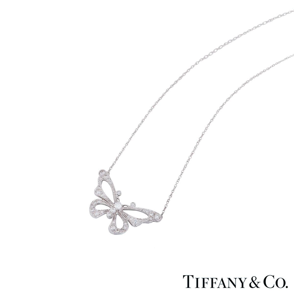 tiffany enchant butterfly necklace