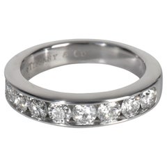 Tiffany & Co. Platinum Diamond Channel Set Band