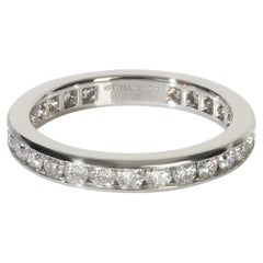 Tiffany & Co. Platinum Diamond Channel Set Eternity Band