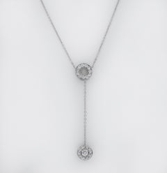 Tiffany & Co. Platinum Diamond Circlet Necklace