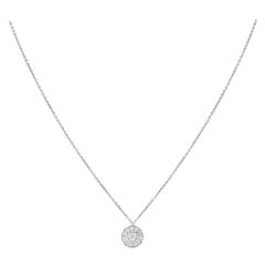 Tiffany & Co. Platinum Diamond Circlet Pendant, 0.37ct, USA