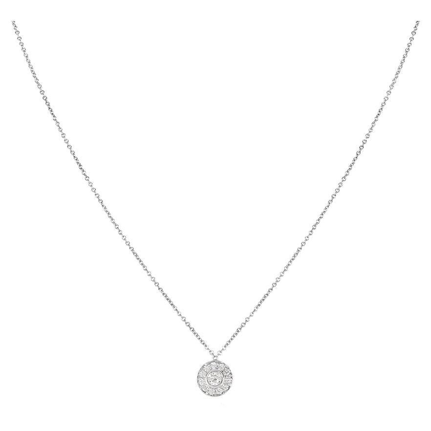 Tiffany & Co. Pendentif Circlet en platine avec diamant