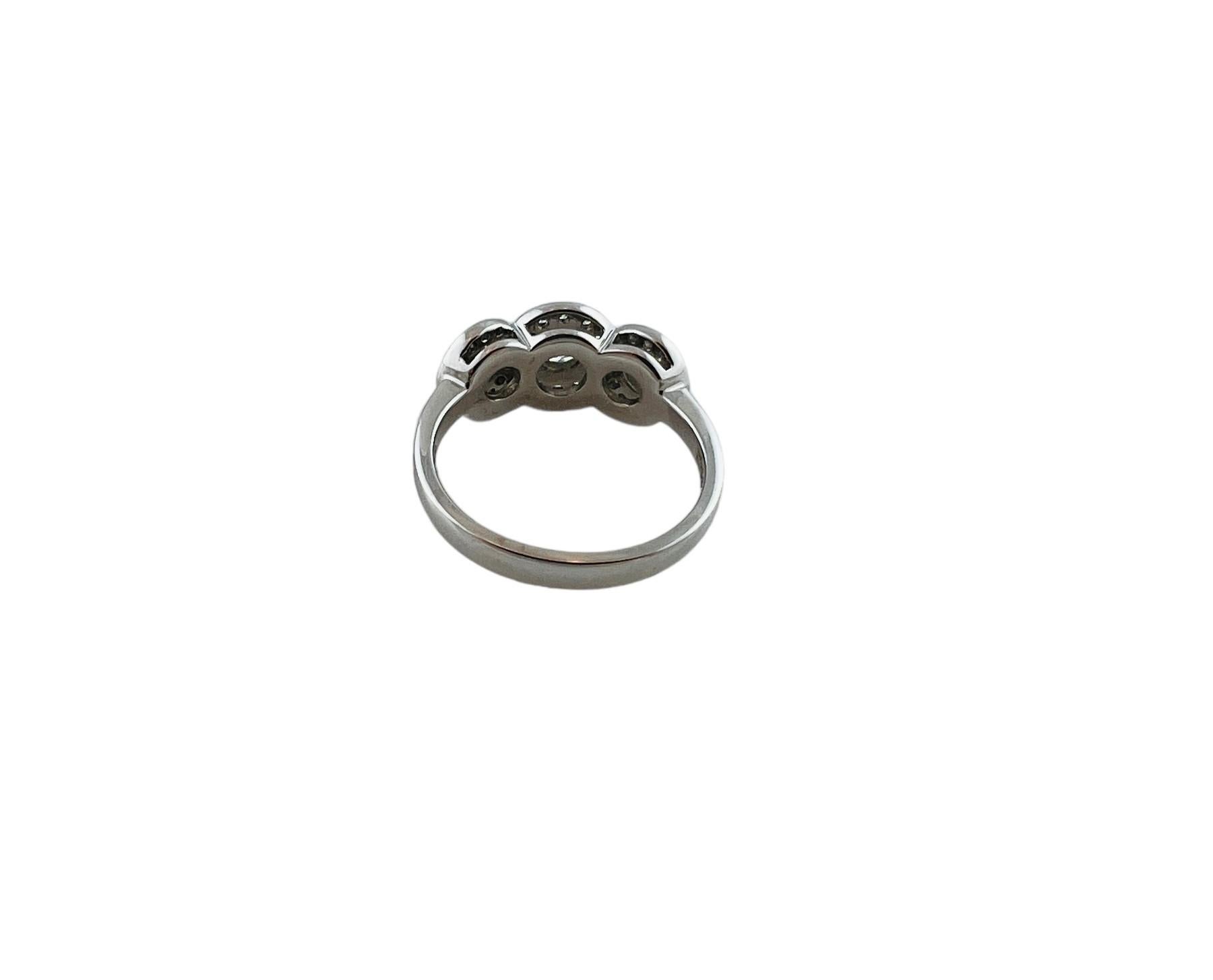 Tiffany & Co. Platin Diamant Kreis-Ring Größe 5,5 #15751 2