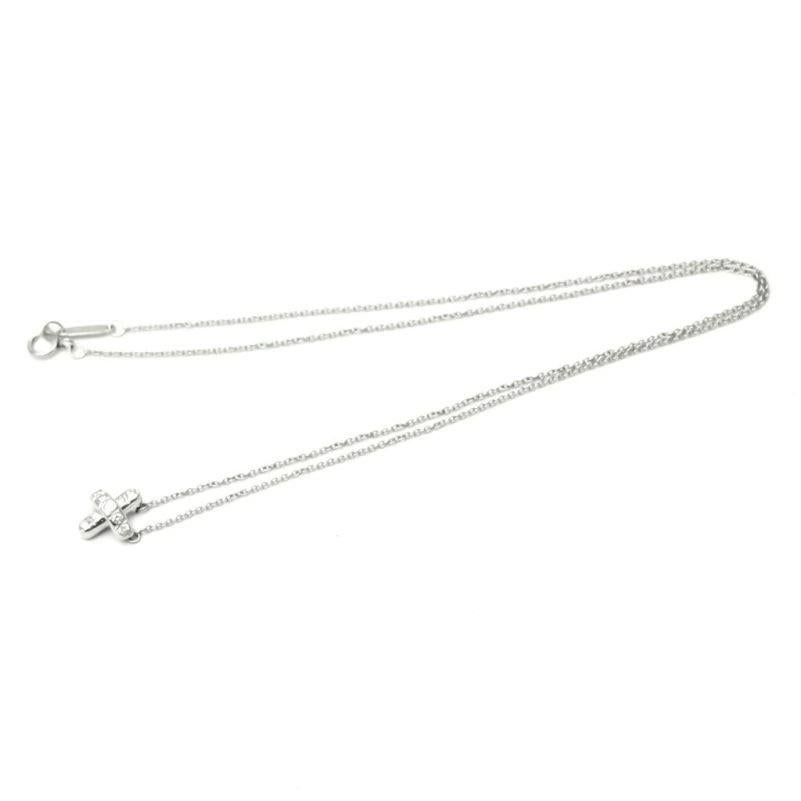 TIFFANY & Co. Collier Stitch by Stitch en platine et diamants en vente 3