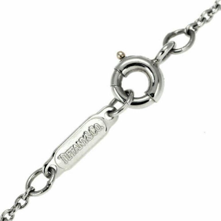 TIFFANY & Co. Collier Stitch by Stitch en platine et diamants en vente 4