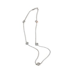 Tiffany & Co. Platinum Diamond Diamond By The Yard Necklace