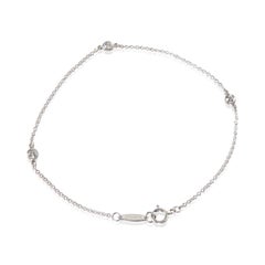 Tiffany & Co. Platinum Diamond Elsa Peretti Diamond By The Yard Bracelet
