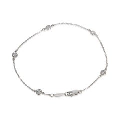 Tiffany & Co. Bracelet en platine et diamants Elsa Peretti Diamond By The Yard