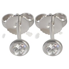 Tiffany & Co. Platinum Diamond Elsa Peretti Diamond By The Yard Earrings