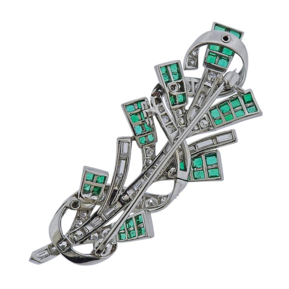 platinum brooch