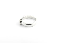 Tiffany & Co. Platinum Diamond Engagement Ring .45 Carat Cert / Box