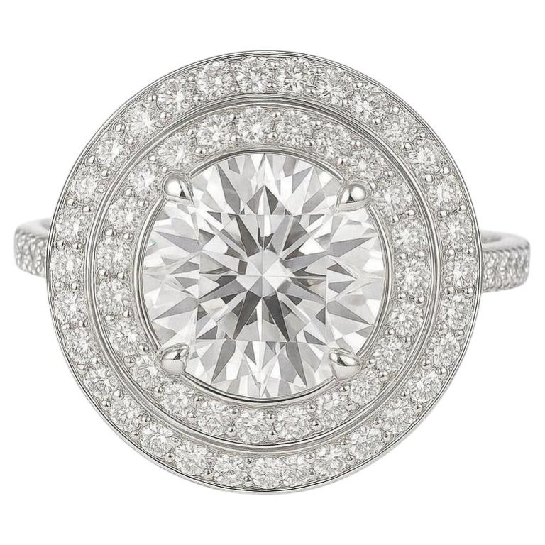 Tiffany & Co. Platinum Diamond Engagement Ring