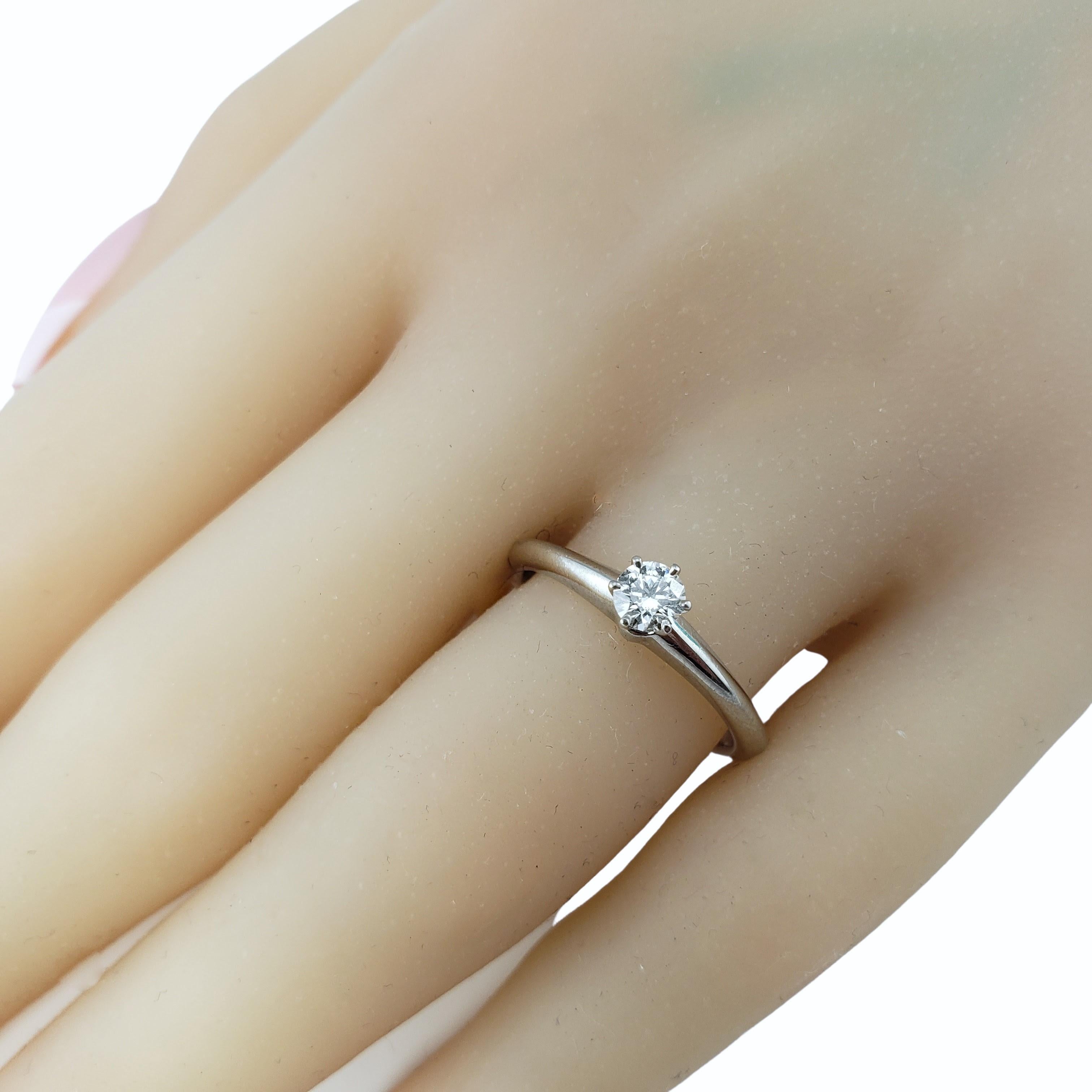 Tiffany & Co Platinum Diamond Engagement Ring 5