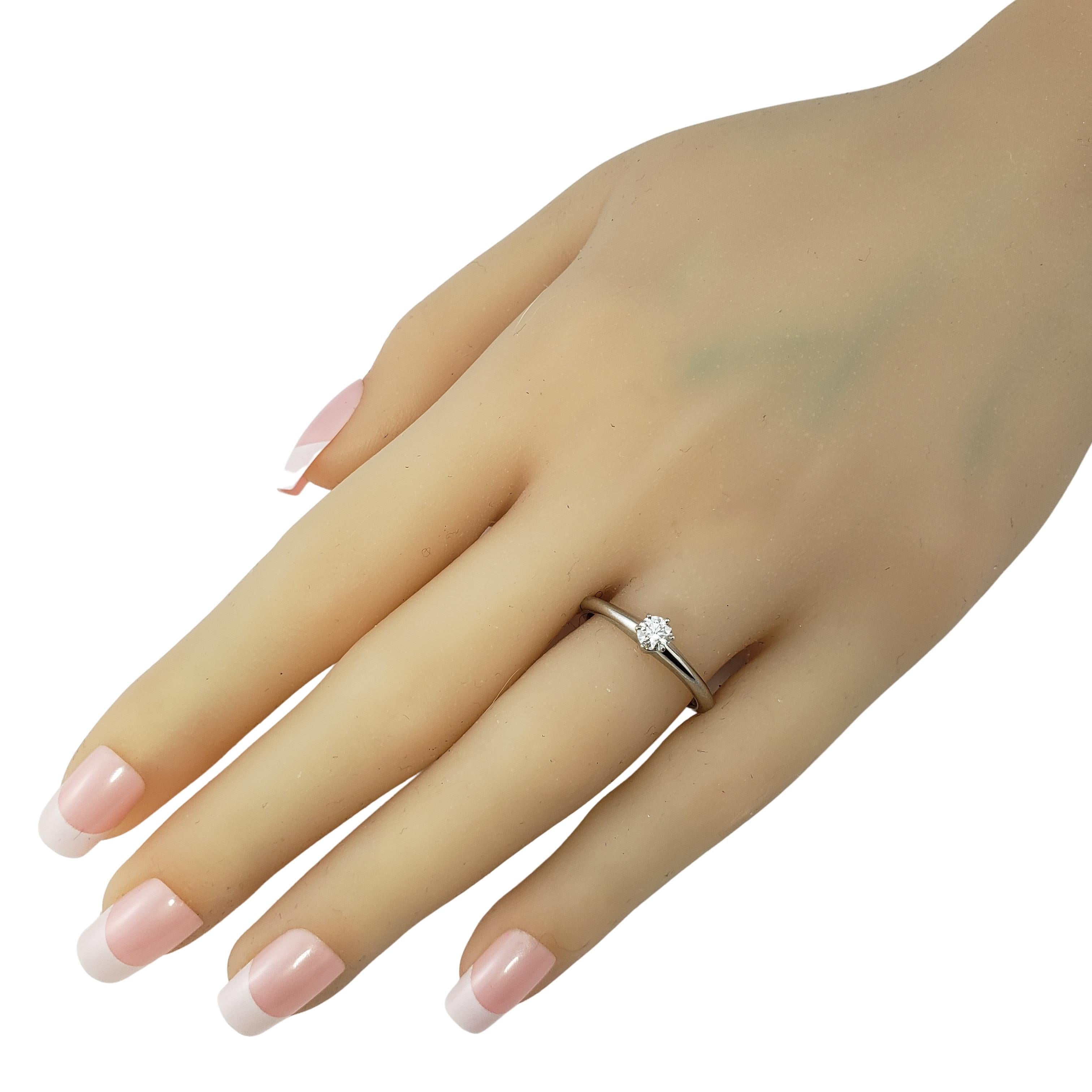 Tiffany & Co Platinum Diamond Engagement Ring 2