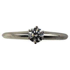 Tiffany 
Co Platinum Diamond Engagement Ring