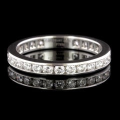 Tiffany & Co. Platinum Diamond Eternity Band