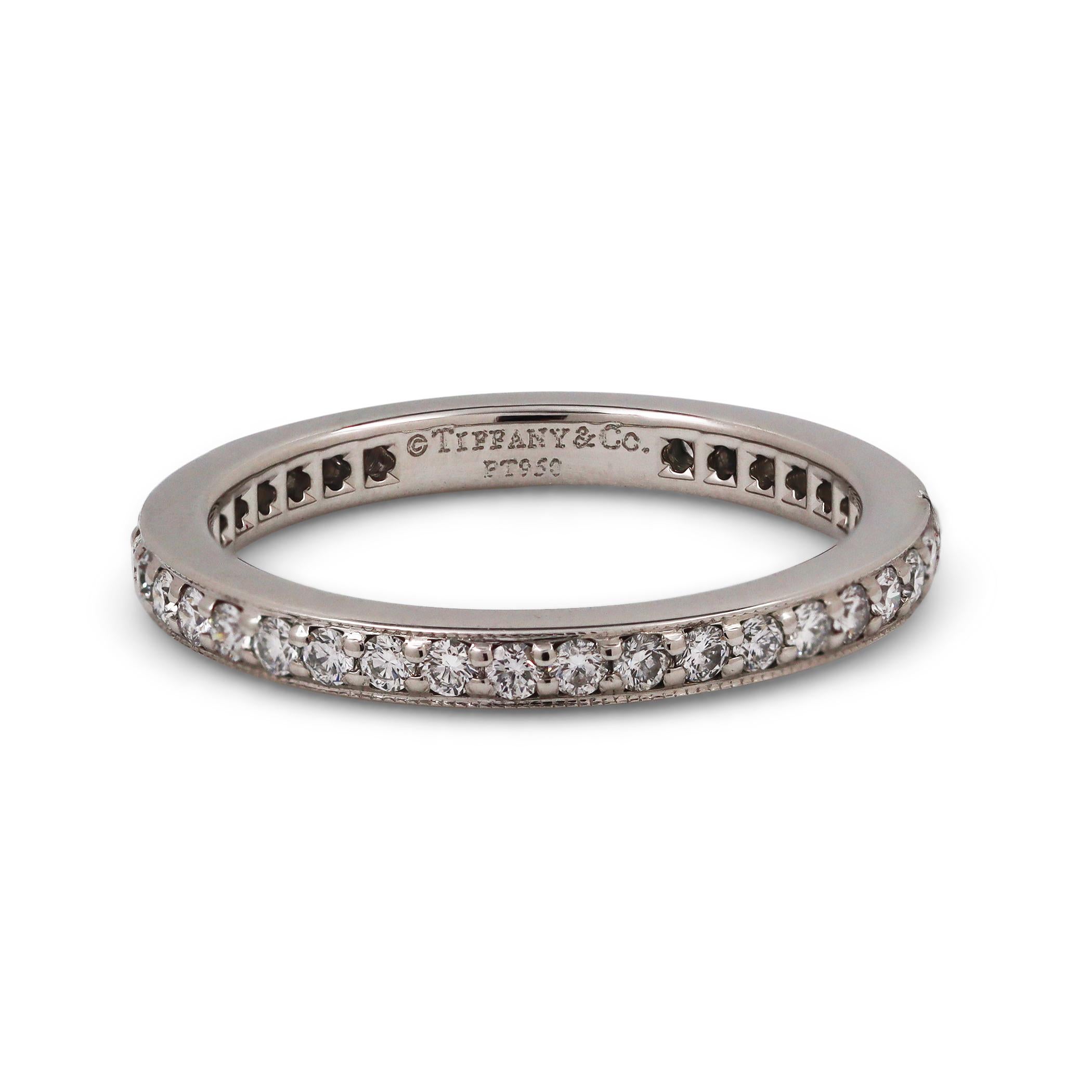 tiffany diamond eternity band