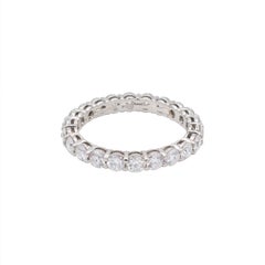 Tiffany 
Co. Platinum Diamond Eternity Band