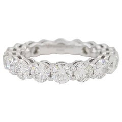 Tiffany & Co. Anillo de eternidad de diamantes en platino - 5,87 qt