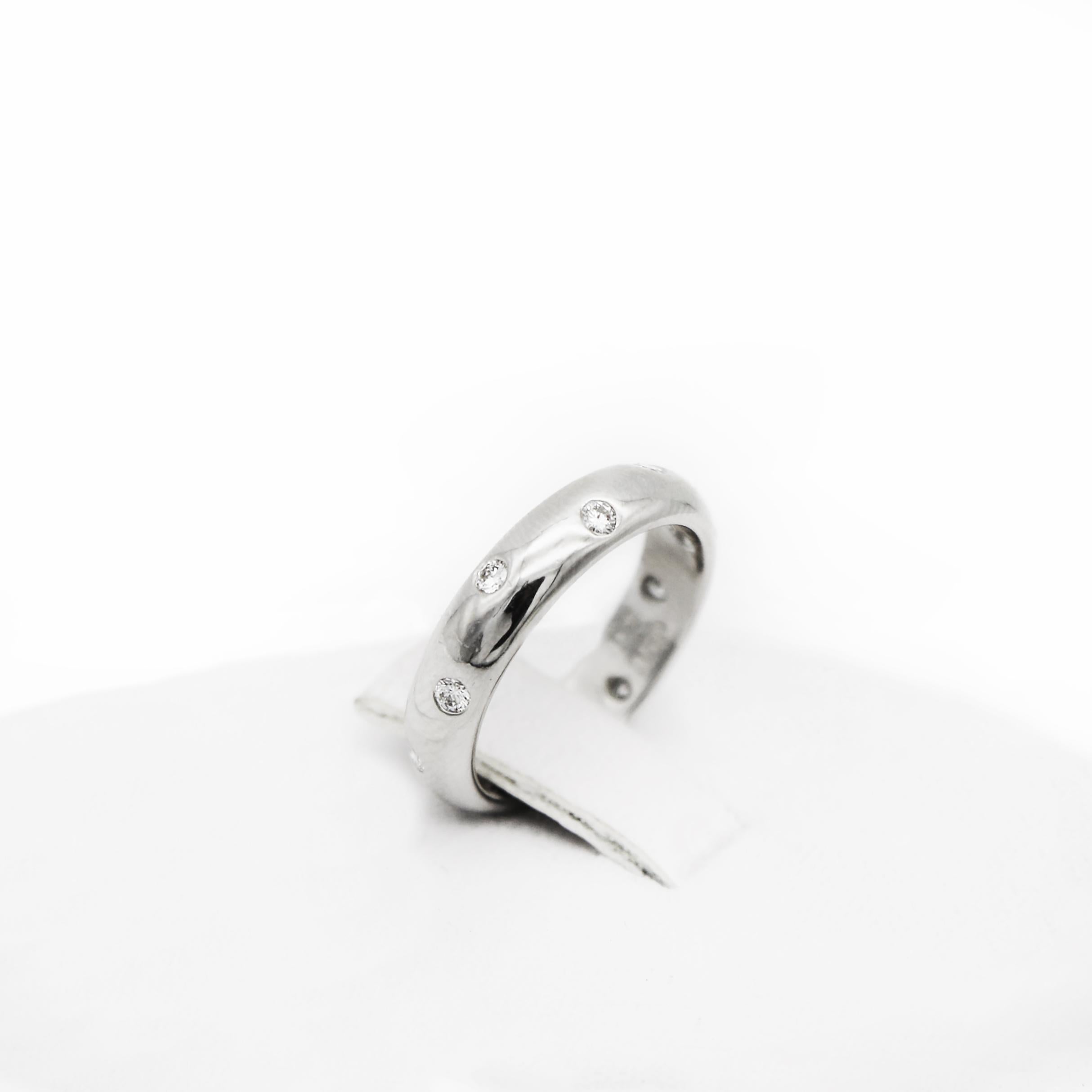 Tiffany & Co. Anello Etoile con diamante in platino
Tiffany & Co.
Etoile
Platino 950
10 Diamante Brilliante
Larghezza circa 4 mm
Misura dell'anello: 5 US
Peso approssimativo 6,7 grammi
In ottime condizioni
usura coerente con il tempo e con un uso