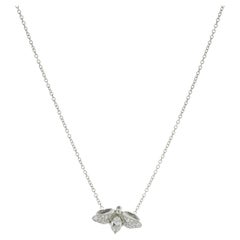 Tiffany & Co. Platinum Diamond Firefly Necklace