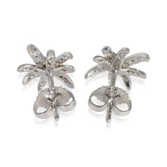 Tiffany & Co. Platinum Diamond Fireworks Earrings