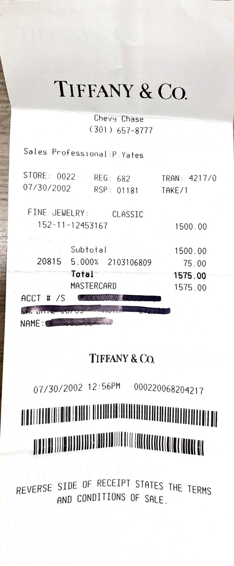 Tiffany & Co. Platin Diamant-Blumen-Anhänger-Halskette 3